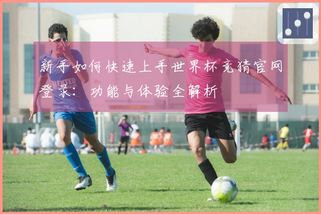 新手如何快速上手世界杯竞猜官网登录：功能与体验全解析
